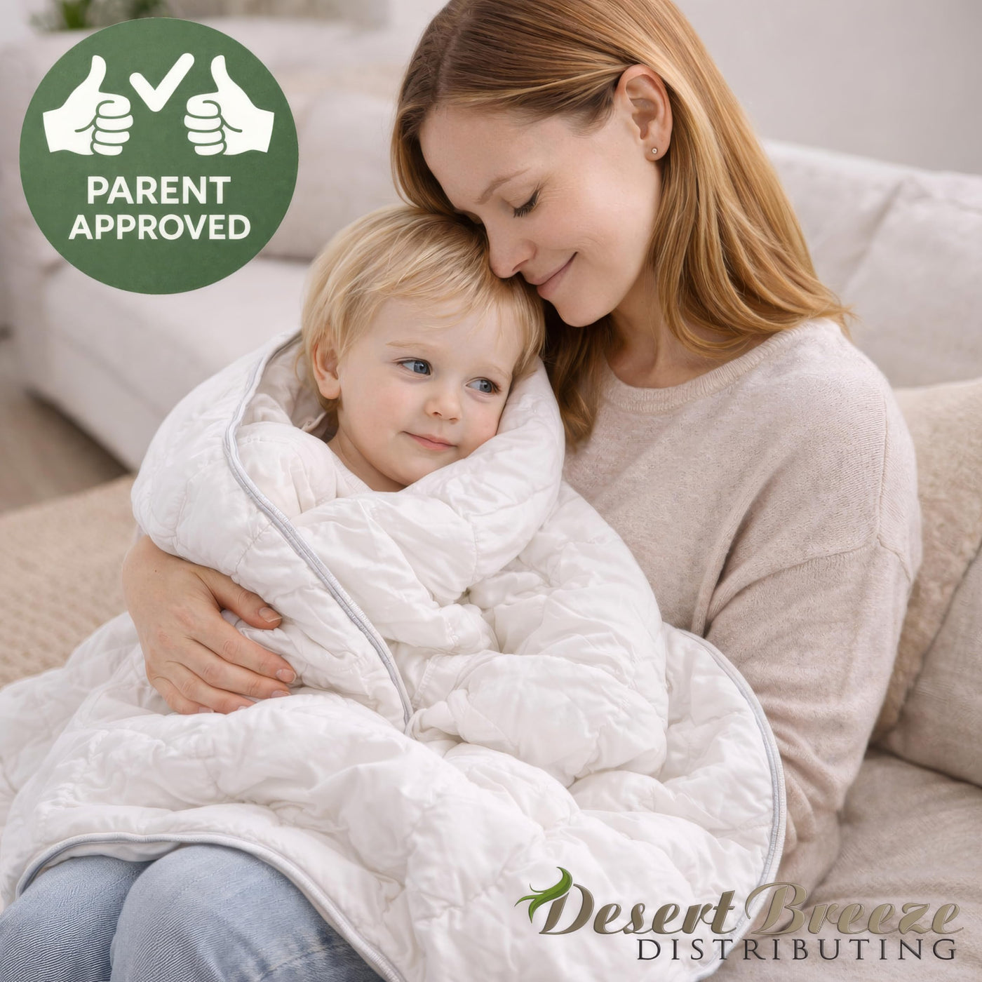 Bamboo Toddler Quilted Blanket - 40" x 60"