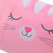 Kids Plush Pillow Pal - Strawberry Cat