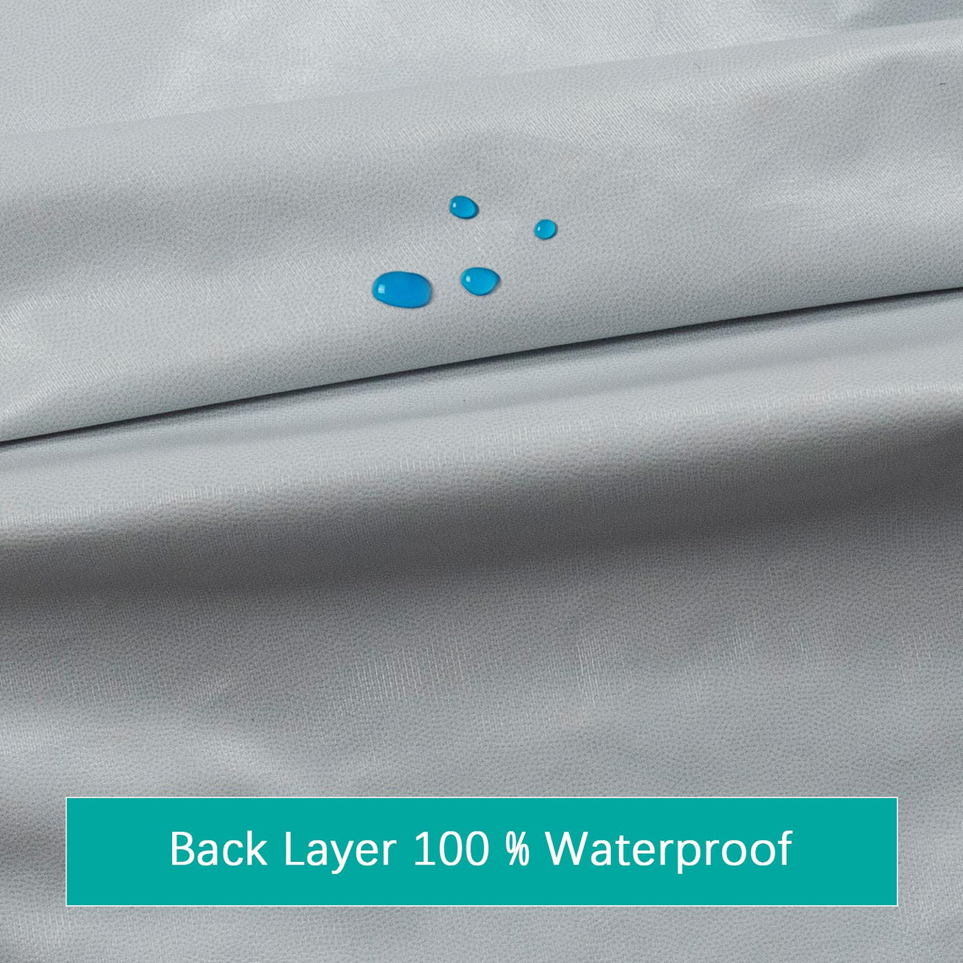 Waterproof Crib Sheets - Grey (2-Pack)