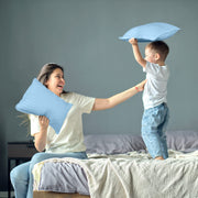 Toddler Pillow Set - Light Blue (2-Pack)
