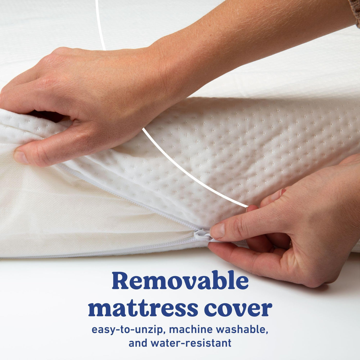 Premium Crib & Toddler Mattress - Waterproof Cover
