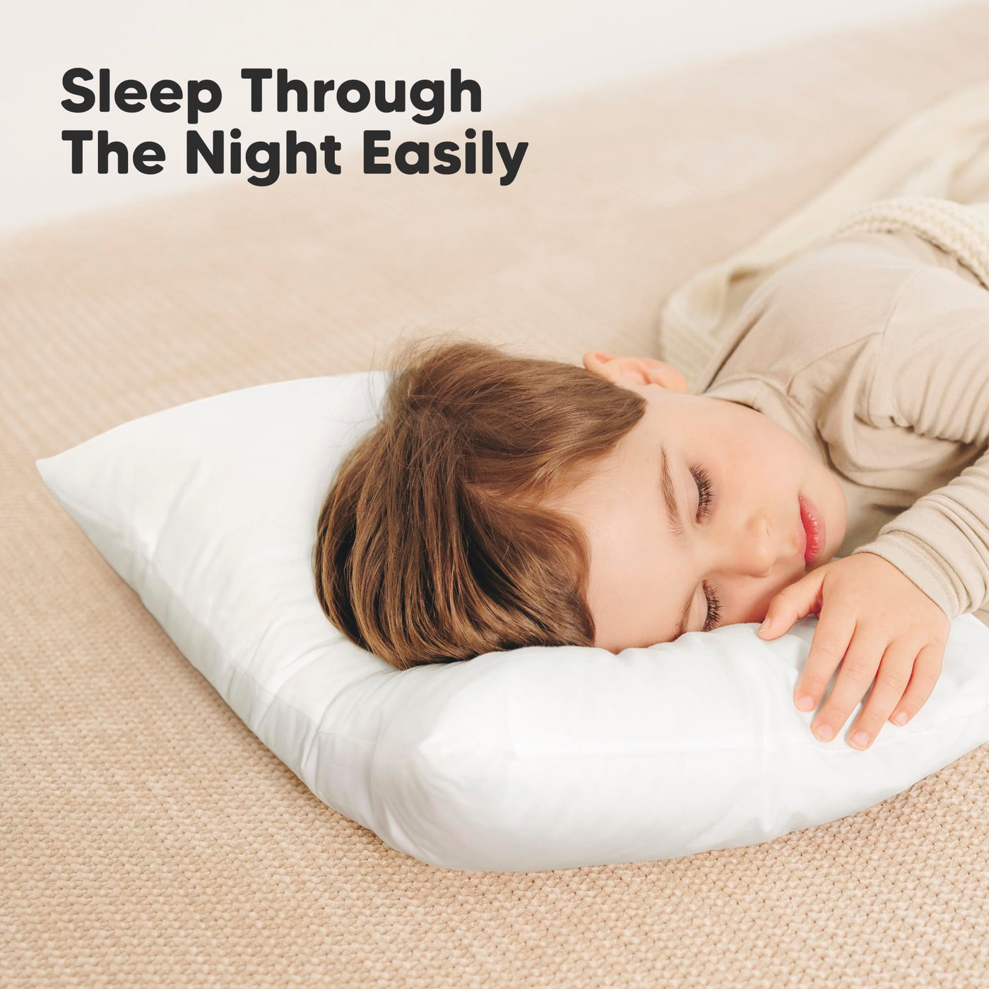 Organic Cotton Toddler Pillow Set (2-Pack)