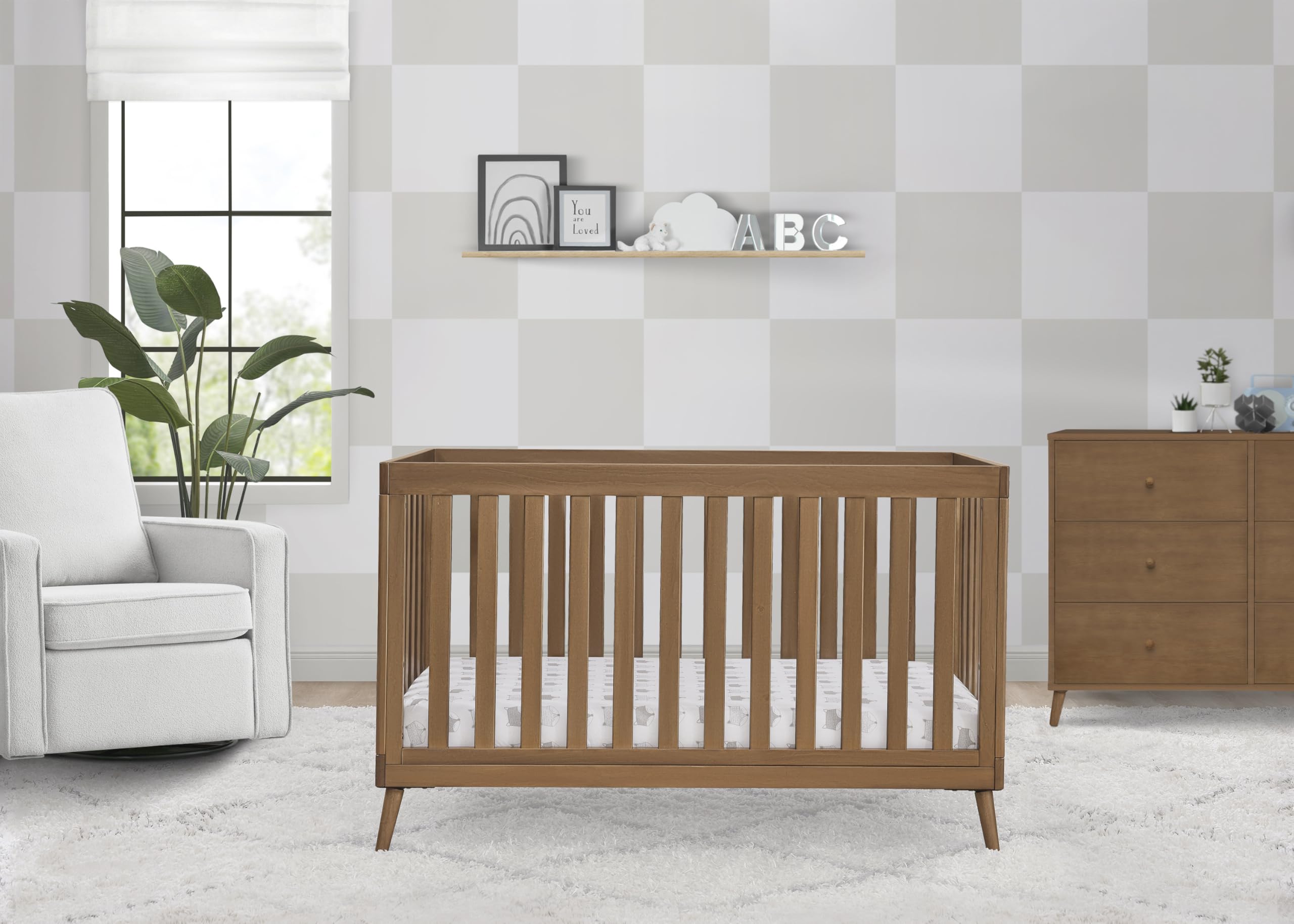 Convertible Crib - Chestnut