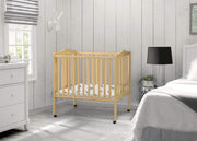 Portable Mini Baby Crib - Natural