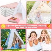 Kids Inflatable Air Mattress Set - Pink (6-Pack)
