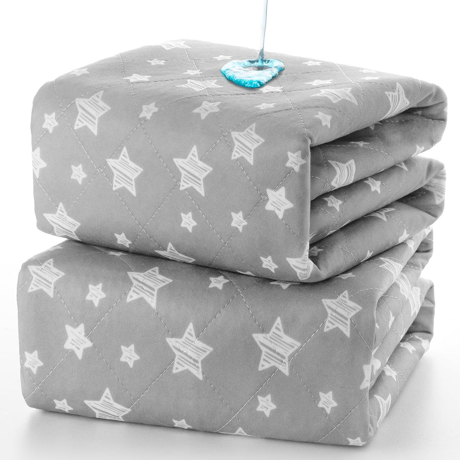 Washable Waterproof Bed Pads - 2-Pack