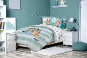 Kids Full Bedding Set - Bluey Theme (7-Piece)