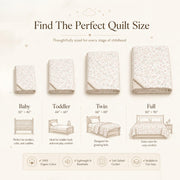 Organic Toddler Comforter - Mighty Heroes Pattern