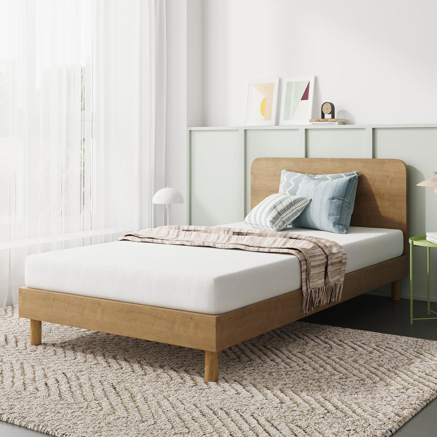 6-Inch Gel Memory Foam Twin Mattress