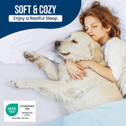 Waterproof Twin Mattress Protector - White