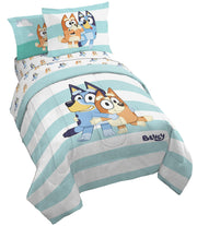 Kids Full Bedding Set - Bluey Theme (7-Piece)
