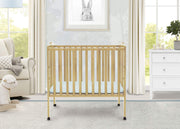 Portable Mini Baby Crib - Natural