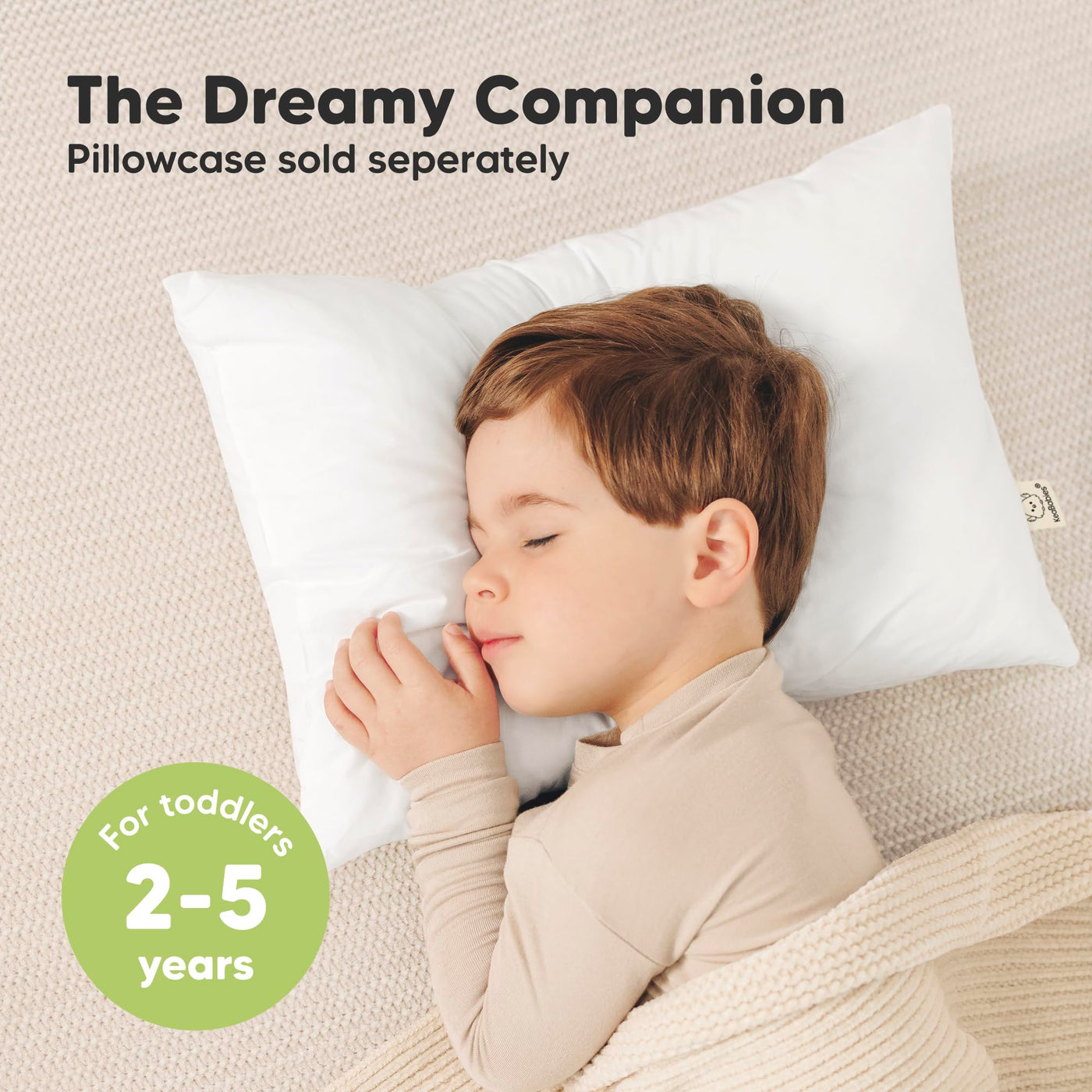 Organic Cotton Toddler Pillow Set (2-Pack)