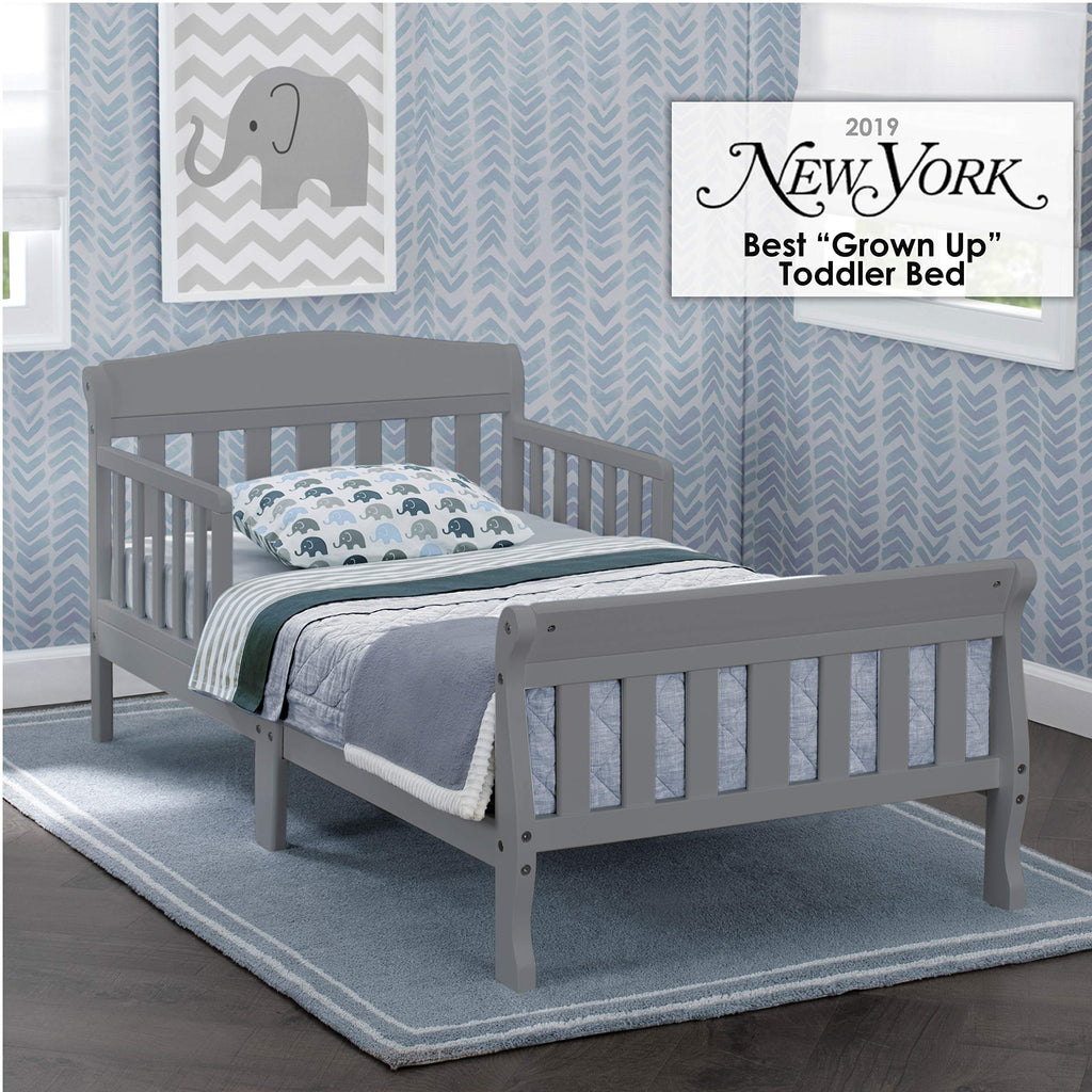 Toddler Bed – Grey, GREENGUARD Gold Certified